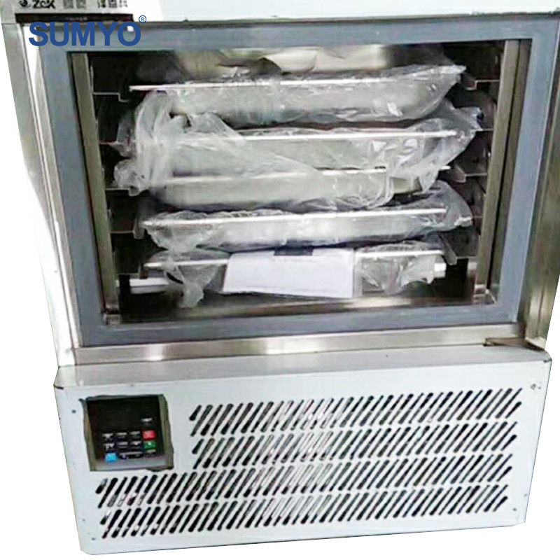 Stainless Steel 304 Commercial Tabletop Blast Chiller Deep Freezing for Fresh Meat and Etc Kitchen Refrigeration Equipment