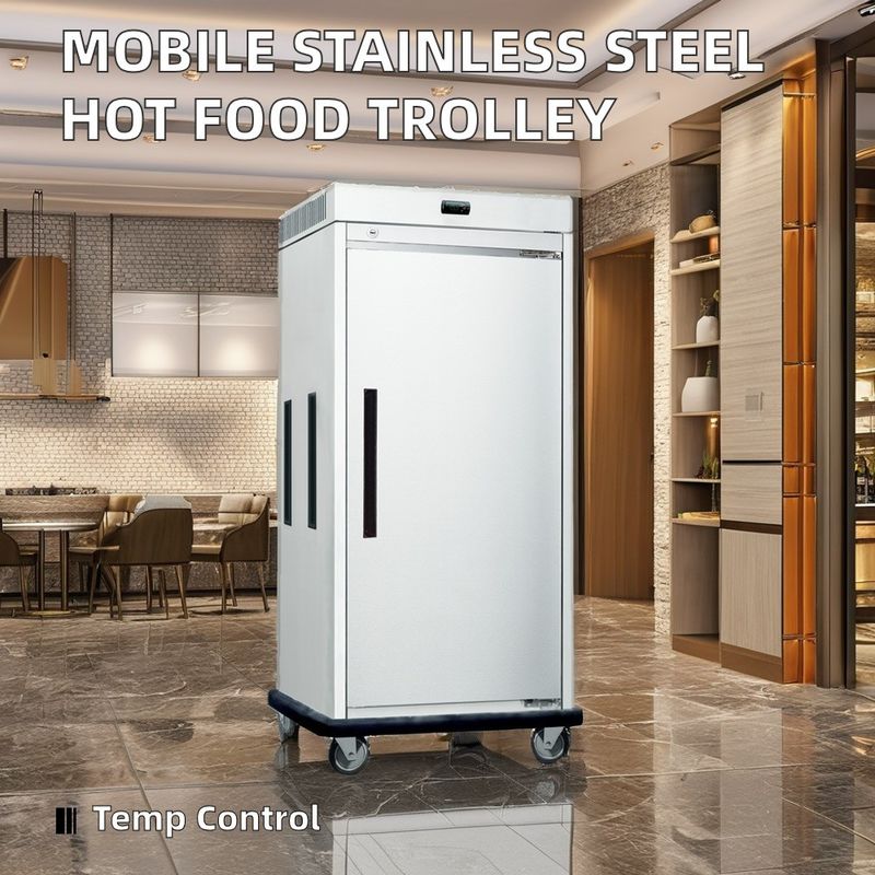 CE Certified Stainless Steel Insulated Food Service Truck Electric Power Source Reliable and Durable for Large-Scale Banquets