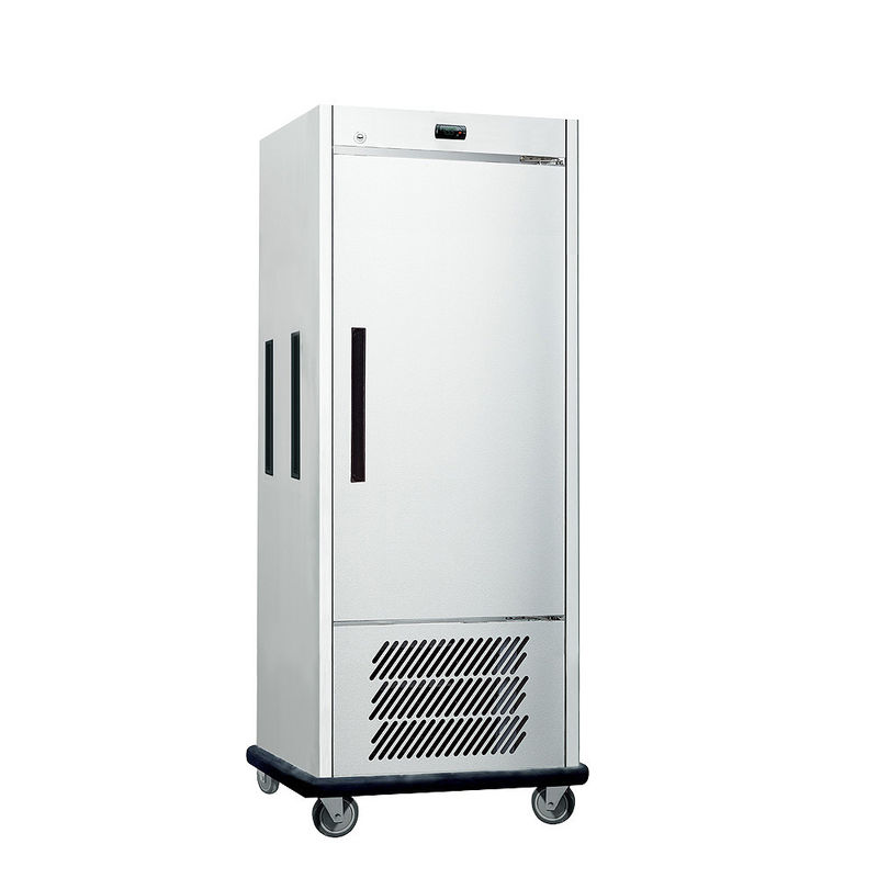 Stainless Steel Commercial Mobile Food Carts Banquet Carts Refrigerator Kitchen Use Fresh-keeping Cooler Trolley