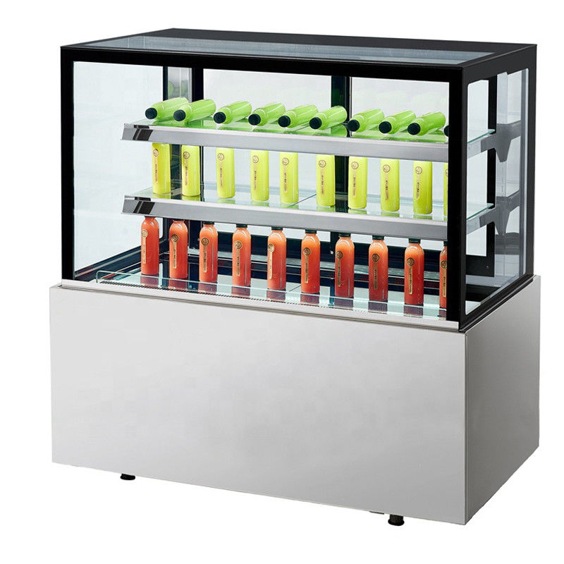 Commercial Glass Door Bakery Display Cabinet Dessert Chiller Factory Price Cake Display Fridge