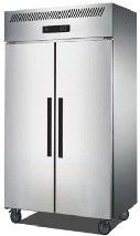 Luxury Single Temperature Control Heavy-Duty Vertical Commercial Refrigeration Equipment Double Door for New Restaurants