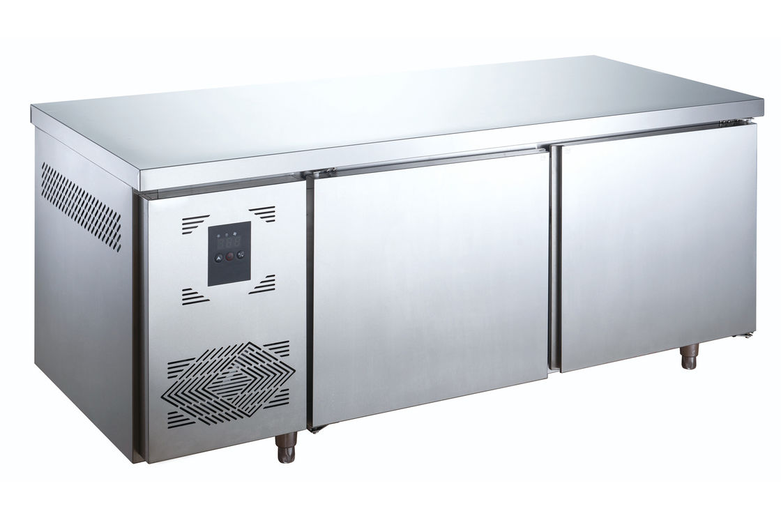 Platform Refrigerator  Commercial Kitchen Worktable Freezer Commercial Stainless Steel Restaurant Fridge Kitchen Refrigerator