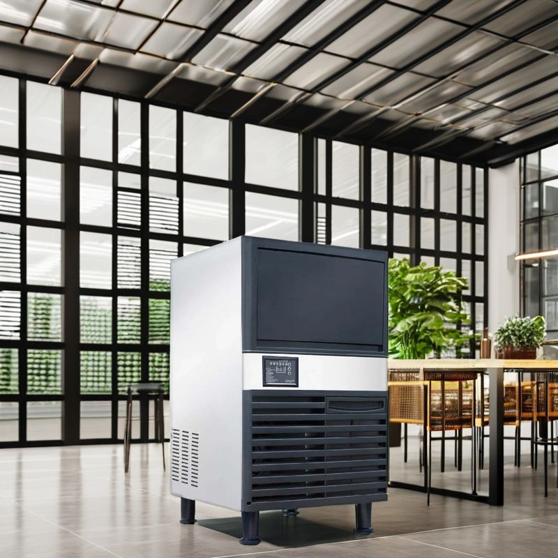 Factory Direct Sale Full-Automatic Commercial Square Ice Cube Maker New Condition Automatic Ice Block Maker