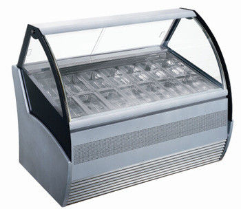 Hot Selling Coffee Shop Ice Cream Display Cabinet Ice Cream Batch Freezer Ice Cream Vertical Display Freezer