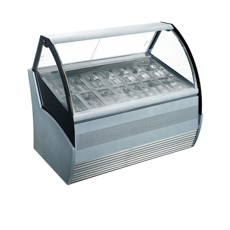 Hot Selling Coffee Shop Ice Cream Display Cabinet Ice Cream Batch Freezer Ice Cream Vertical Display Freezer