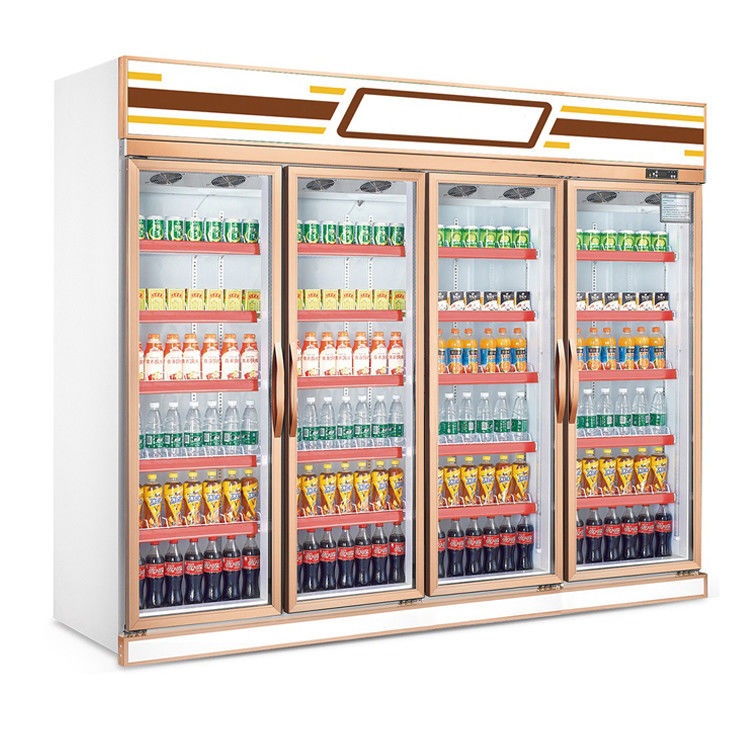 Hot Sell Commercial Fridge Chiller Refrigerator Beverage Display Drinking Cooler for Supermarket