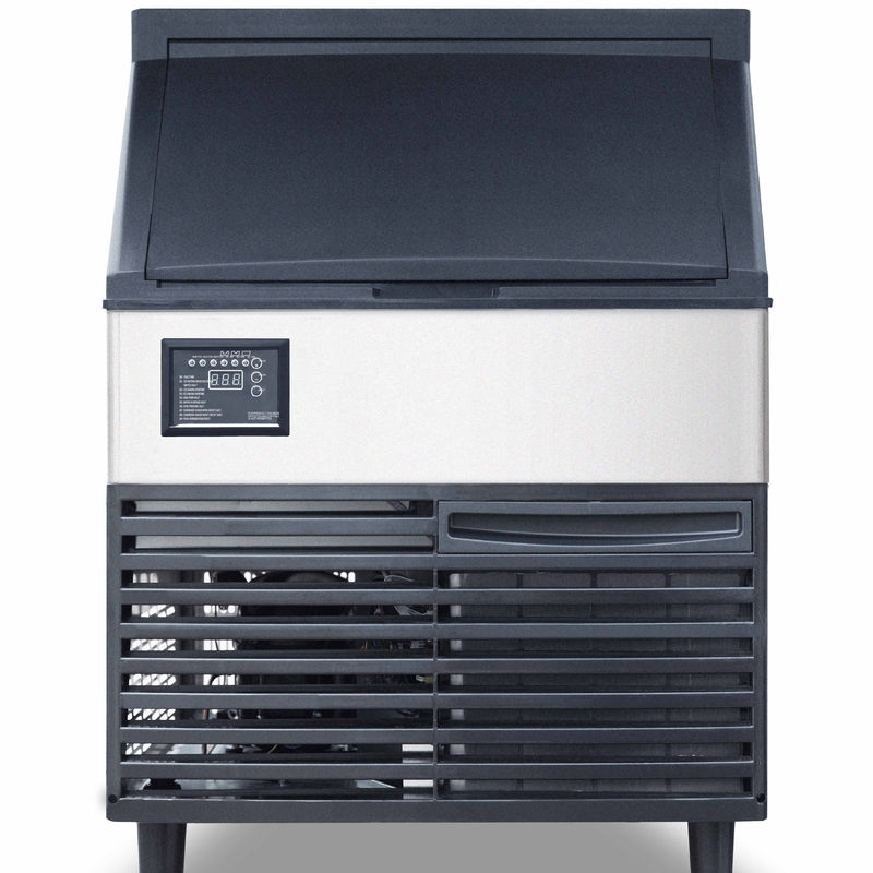 Commercial 220V LED Refrigerator Cooler Single-Temperature Ice Machine Fan Cooling Bars Digital ISO Certified Single Block Ice
