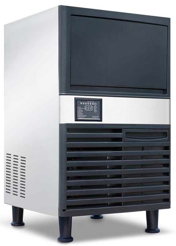 2025 Commercial Cube Ice Maker Machine High Quality Stainless Steel 15kg Ice Storage Air Cooling Compressor Hot Sell for Hotels