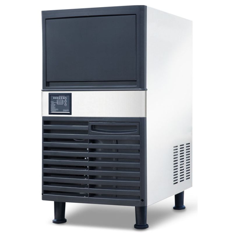 2025 Commercial Cube Ice Maker Machine High Quality Stainless Steel 15kg Ice Storage Air Cooling Compressor Hot Sell for Hotels