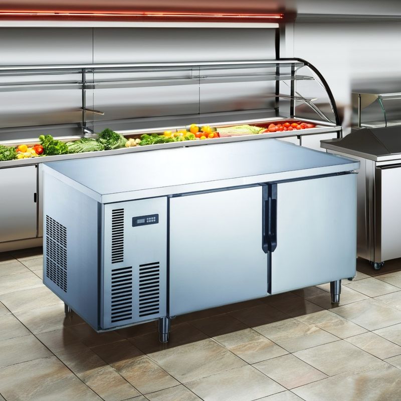 Commercial Direct Tabletop Fridge Freezer Under-Counter Prep Work Chiller Drawer Restaurant Supermarket Kitchen Ice Cream