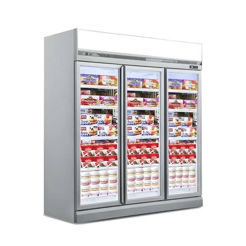 Commercial Glass Door Display Showcase Drink  Beverage Cooler Commercial Display Fridge Display Freezers